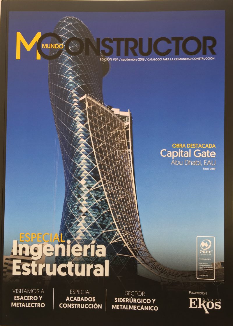 ESPECIAL INGENIERIA ESTRUCTURAL ARTICULO “ACTUALIDAD DE LA CONSTRUCCION EN LA COSTA”